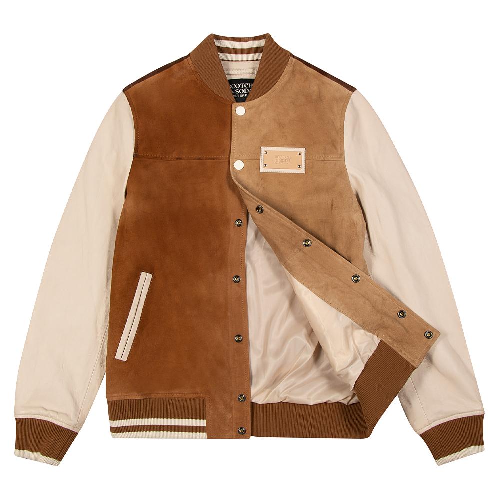 Colour-Block Bomber Jacket product image 4, provided for visual reference and product detail review