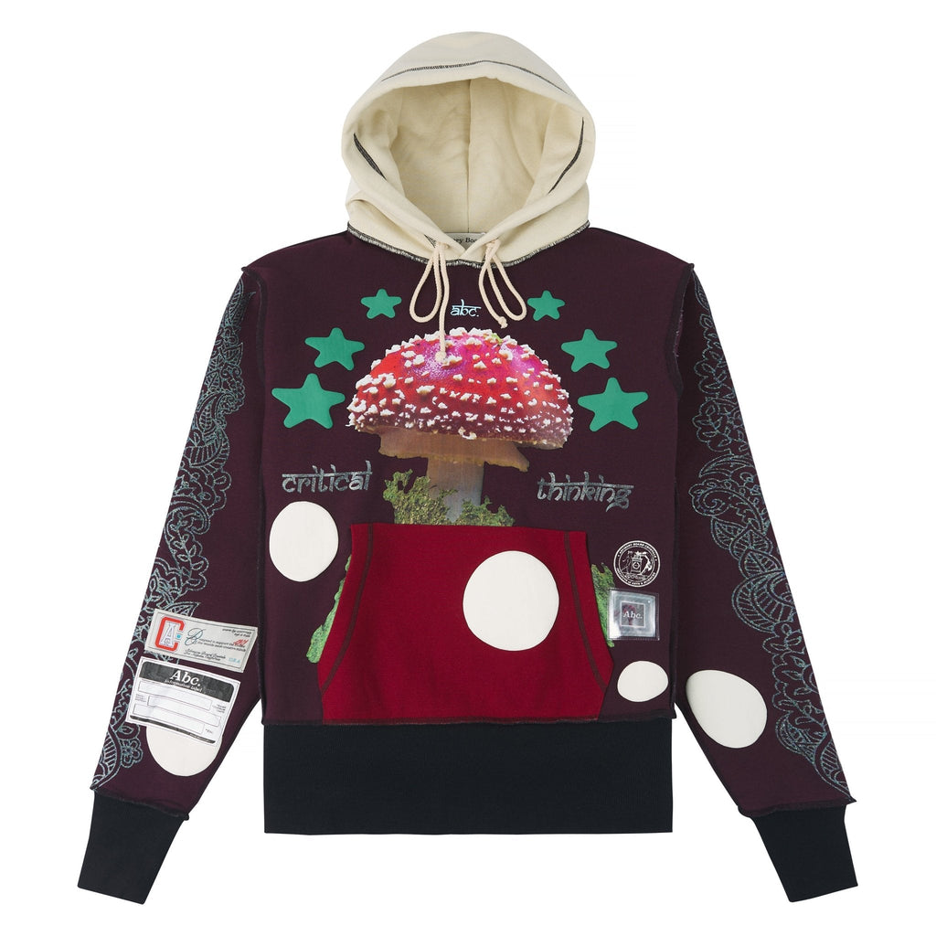 Critical Thought Hoodie | Brown product image 1, provided for visual reference and product detail review