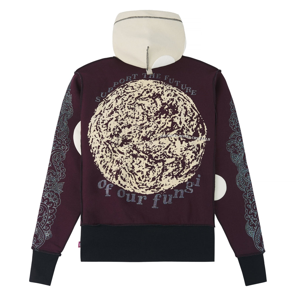 Critical Thought Hoodie | Brown product image 2, provided for visual reference and product detail review