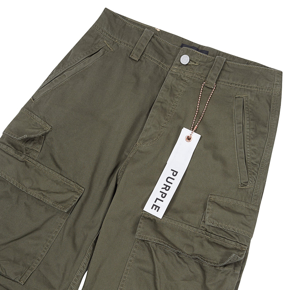 Double Pocket Cargo Pant | Green product image 2, provided for visual reference and product detail review