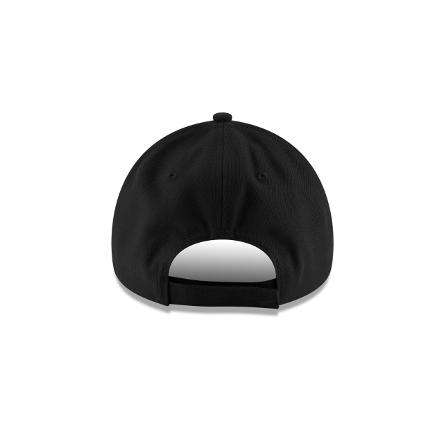 Toronto Raptors NBA New Era Men Black 9Forty The League Adjustable Hat product image 2, provided for visual reference and