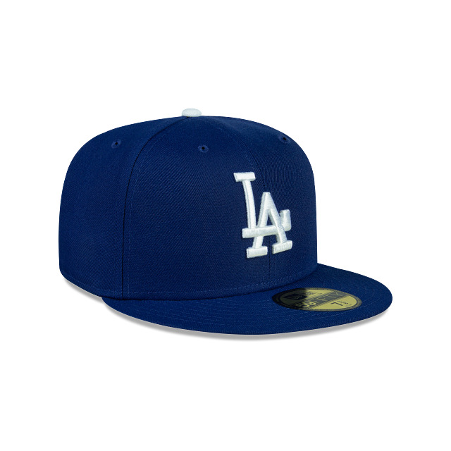 Los Angeles Dodgers MLB New Era Men Royal 59Fifty Authentic Collection On Field Fitted Hat product image 6, provided for