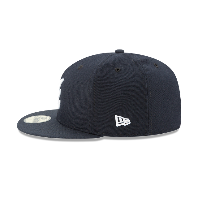 Atlanta Braves MLB New Era Men Navy 59Fifty Authentic Collection On Field Road Fitted Hat product image 6, provided for