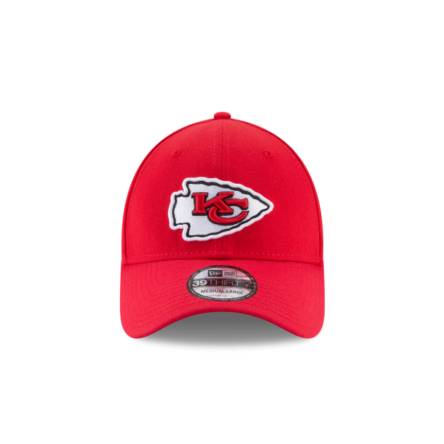Kansas City Chiefs NFL New Era Men Red 39Thirty Team Classic Stretch Fit Hat product image 5, provided for visual reference