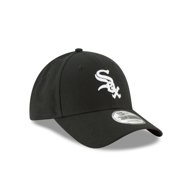 Chicago White Sox MLB New Era Youth Black 9Forty League Adjustable Hat product image 6, provided for visual reference and