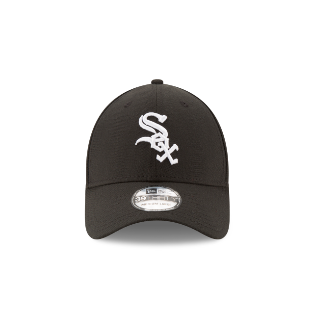 Chicago White Sox MLB New Era Men Black 39Thirty Team Classic Stretch Fit Hat product image 5, provided for visual reference