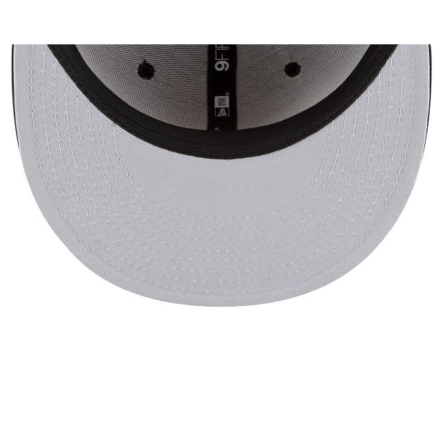 Cincinnati Reds MLB New Era Men Black White 9Fifty Team Color Basic Snapback product image 3, provided for visual reference