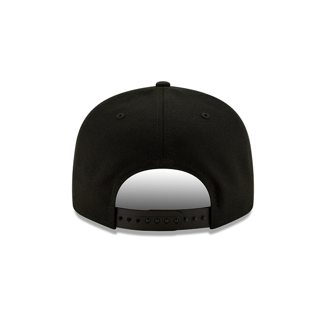 San Diego Padres MLB New Era Men Black on Black 9Fifty Basic Snapback product image 2, provided for visual reference and