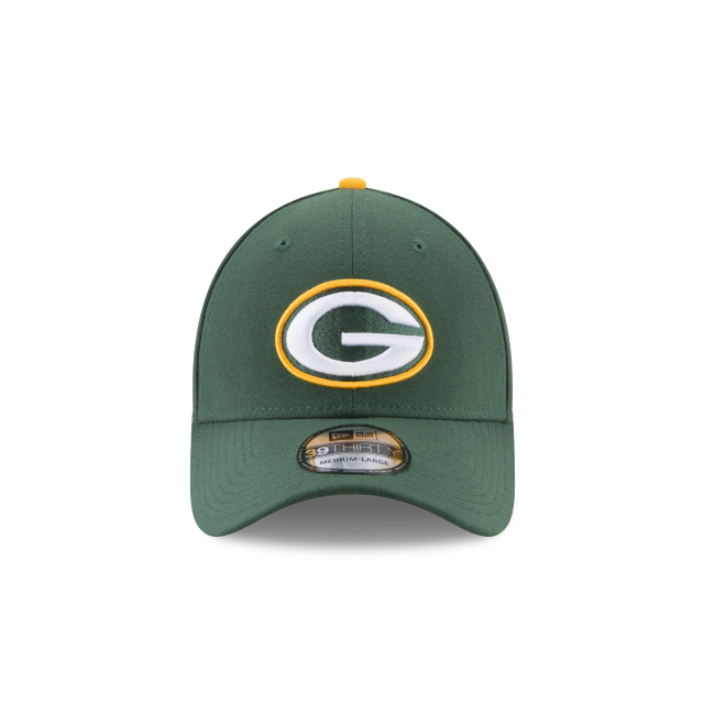 Green Bay Packers NFL New Era Men Cilantro Green 39Thirty Team Classic Stretch Fit Hat product image 3, provided for visual