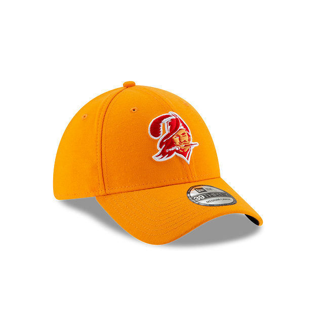 Tampa Bay Buccaneers NFL New Era Men Orange 39Thirty Classic Logo Stretch Fit Hat product image 5, provided for visual