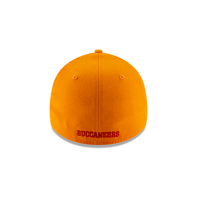 Tampa Bay Buccaneers NFL New Era Men Orange 39Thirty Classic Logo Stretch Fit Hat product image 2, provided for visual