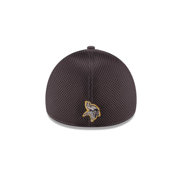 Minnesota Vikings NFL New Era Men Grey 39Thirty Grayed Out Neo 2 Stretch Fit Hat product image 2, provided for visual