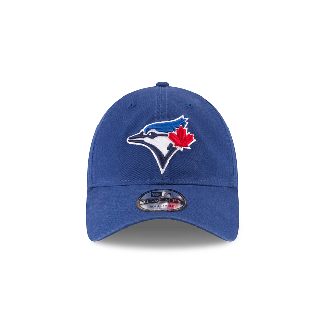 Toronto Blue Jays MLB New Era Men Royal 9Twenty Core Classic Adjustable Hat product image 5, provided for visual reference