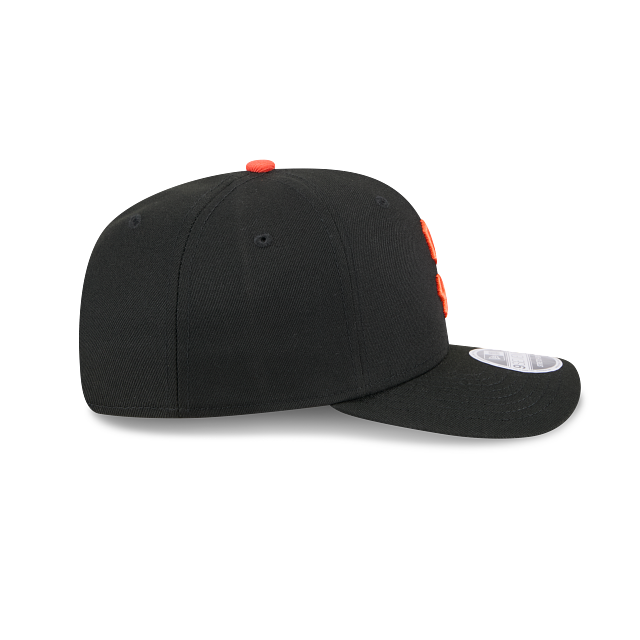 San Francisco Giants MLB New Era Men Black 9Seventy Team Color Snapback product image 4, provided for visual reference and