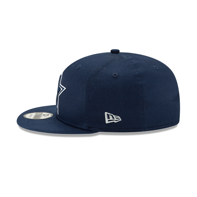 Dallas Cowboys NFL New Era Men Navy 9Fifty Basic Snapback product image 4, provided for visual reference and product detail