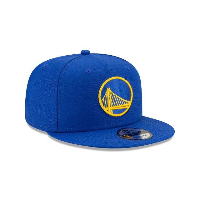 Golden State Warriors NBA New Era Men Royal Blue 9Fifty Basic Snapback product image 6, provided for visual reference and