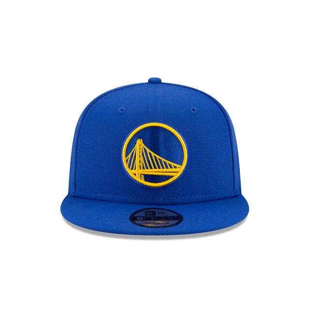 Golden State Warriors NBA New Era Men Royal Blue 9Fifty Basic Snapback product image 5, provided for visual reference and