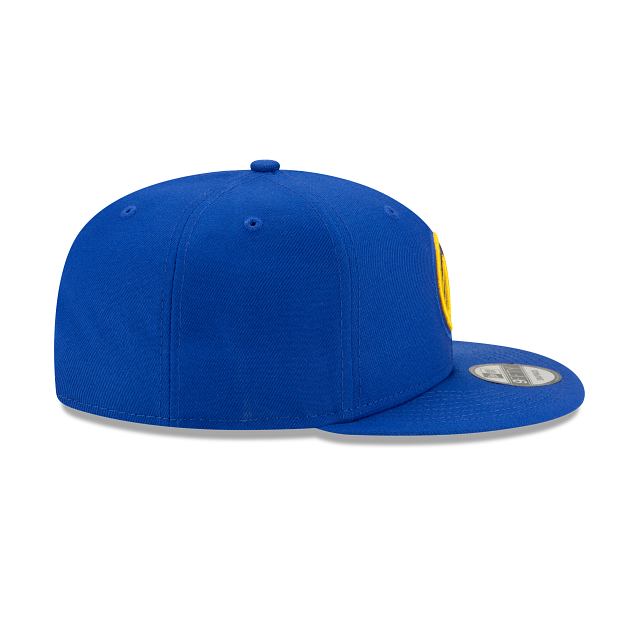 Golden State Warriors NBA New Era Men Royal Blue 9Fifty Basic Snapback product image 3, provided for visual reference and