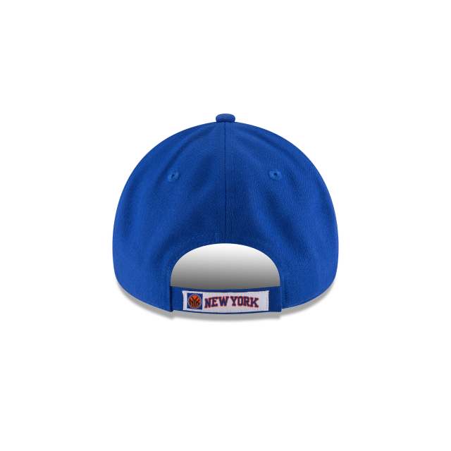 New York Knicks NBA New Era Men Royal 9Forty The League Adjustable Hat product image 2, provided for visual reference and