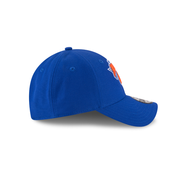 New York Knicks NBA New Era Men Royal 9Forty The League Adjustable Hat product image 3, provided for visual reference and