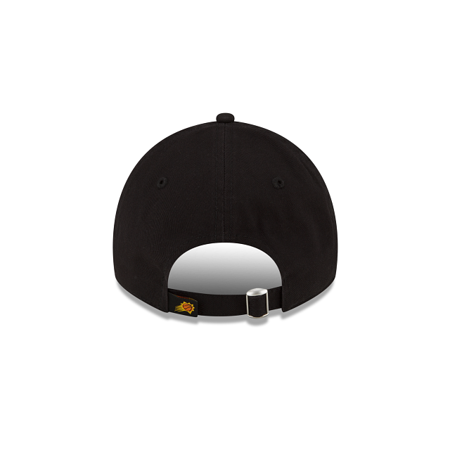 Phoenix Suns NBA New Era Men Black 9Twenty Core Classic Adjustable Hat product image 2, provided for visual reference and