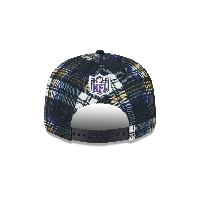 Baltimore Ravens NFL New Era Men Black 9Fifty Sideline Snapback product image 2, provided for visual reference and product