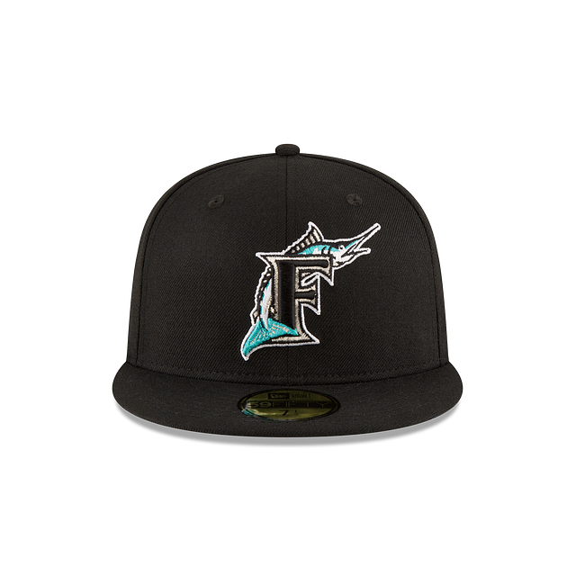 Florida Marlins MLB New Era Men Black 59Fifty 1997 World Series Wool Fitted Hat product image 4, provided for visual