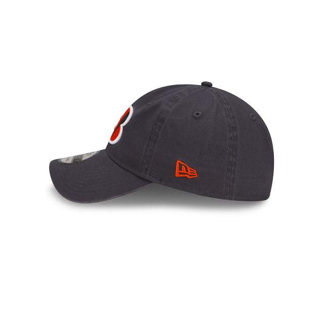 Cincinnati Bengals NFL New Era Men Grey 9Twenty Core Classic Adjustable Hat product image 5, provided for visual reference