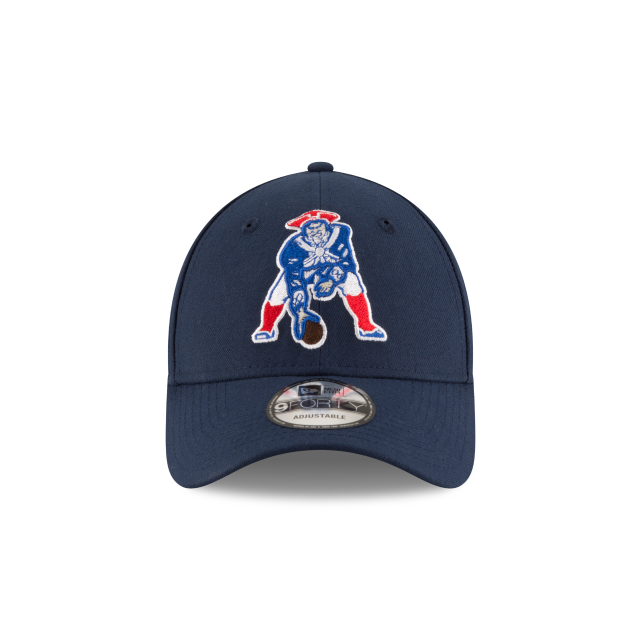 New England Patriots NFL New Era Men 9Forty Navy Heritage The League Adjustable Hat product image 6, provided for visual