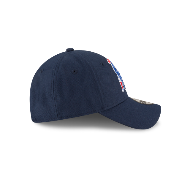New England Patriots NFL New Era Men 9Forty Navy Heritage The League Adjustable Hat product image 3, provided for visual