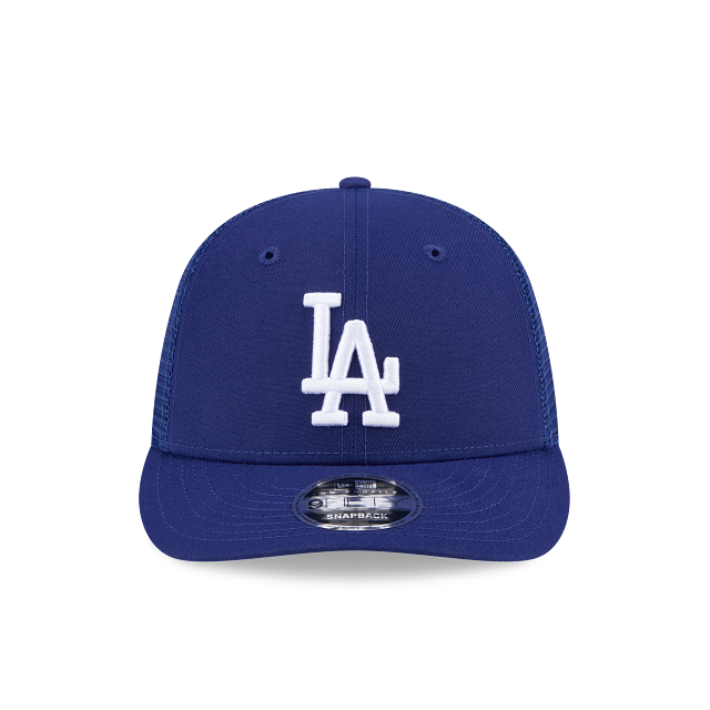 Los Angeles Dodgers MLB New Era Men Royal 9Fifty Low Profile Trucker Snapback product image 6, provided for visual reference