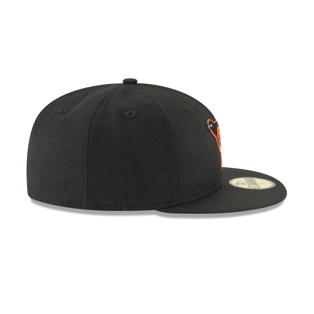 Baltimore Orioles MLB New Era Men Black 59Fifty 1989 Cooperstown Wool Fitted Hat product image 3, provided for visual