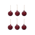 Flurry Glass Bauble (Set of 6)