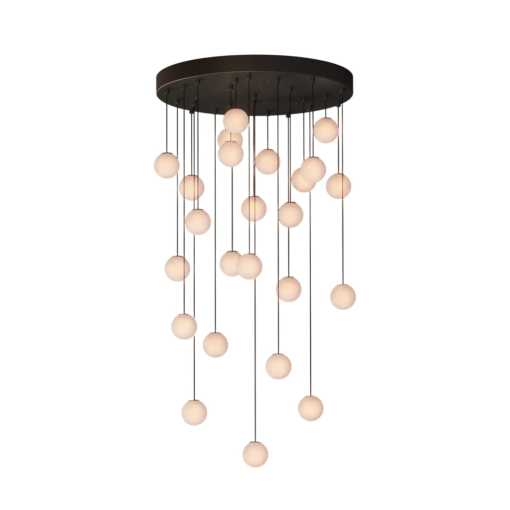Loci Rain Round Chandelier