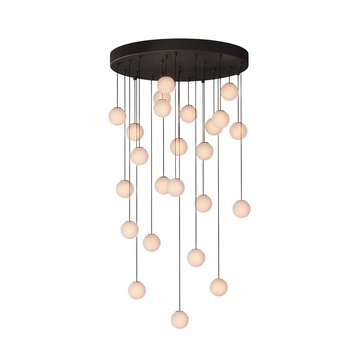 Loci Rain Round Chandelier