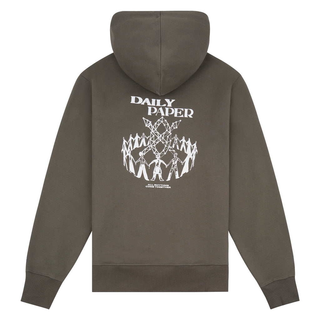 Hand in Hand Hoodie | Chimera Green product image 2, provided for visual reference and product detail review