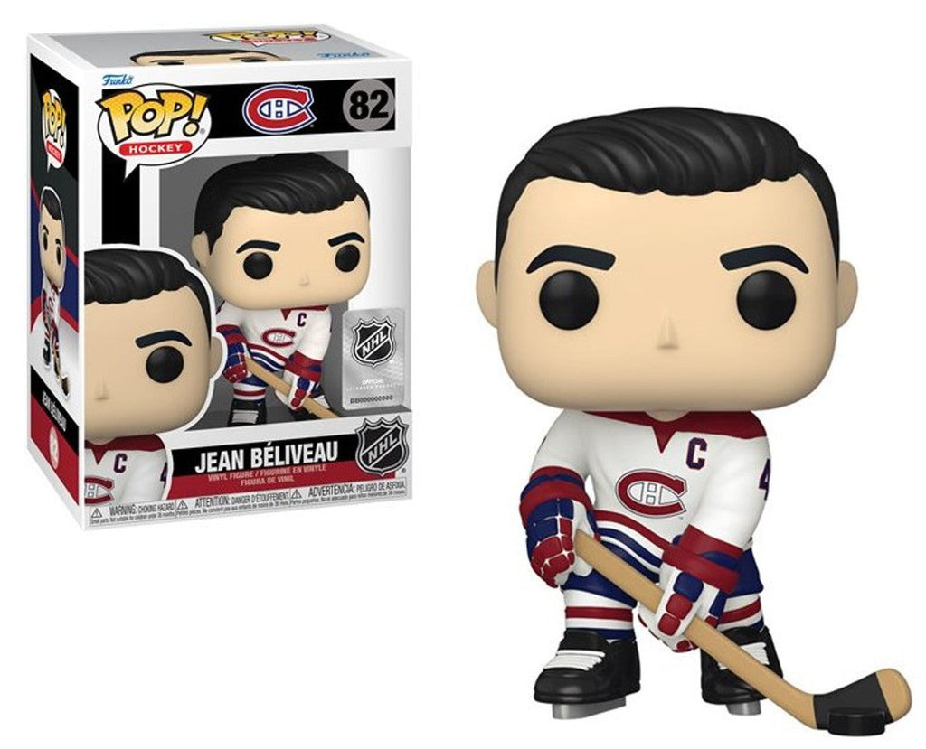 Jean Beliveau Montreal Canadiens NHL Funko POP Legends Vinyl Figure product image 1, provided for visual reference and