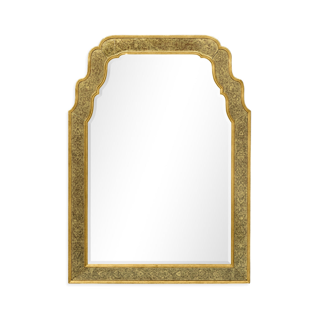 William and Mary Eglomise Mirror