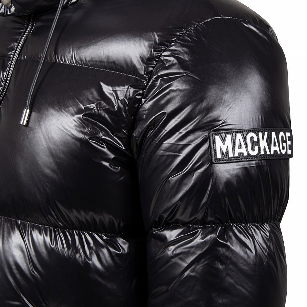 Kent Heavy Down Jacket | Black product image 4, provided for visual reference and product detail review