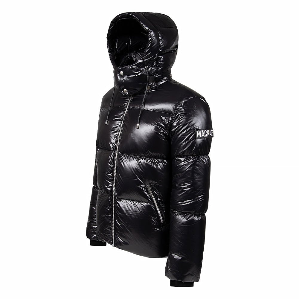 Kent Heavy Down Jacket | Black product image 3, provided for visual reference and product detail review