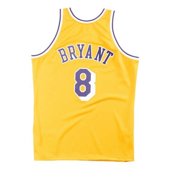 Kobe Bryant 1996/97 LA Lakers Auth Jersey product image 3, provided for visual reference and product detail review