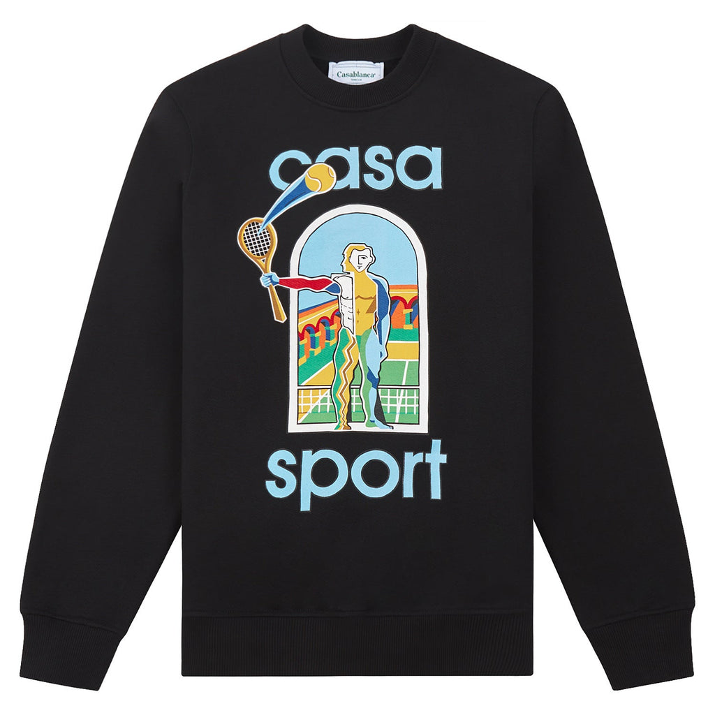 Le Jeu Colore Sweatshirt | Black product image 1, provided for visual reference and product detail review
