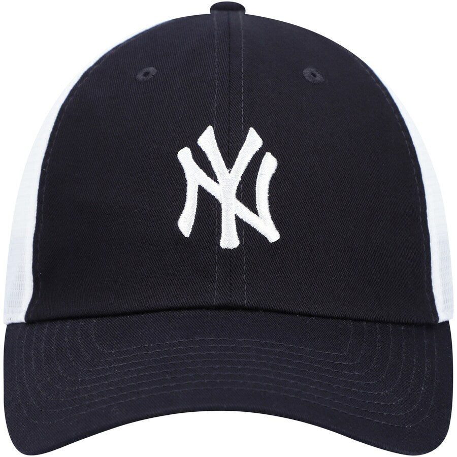 New York Yankees MLB Nike Men Navy Heritage 86 Trucker Adjustable Hat product image 3, provided for visual reference and