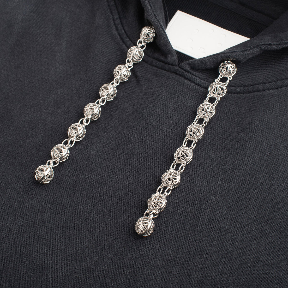 Metal Drawstring Hoodie product image 2, provided for visual reference and product detail review