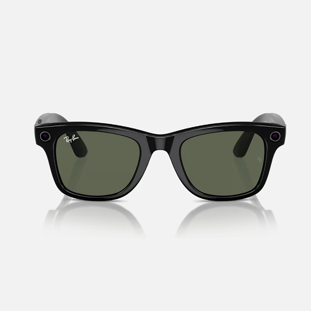 Meta Wayfarer | Shiny Black product image 2, provided for visual reference and product detail review