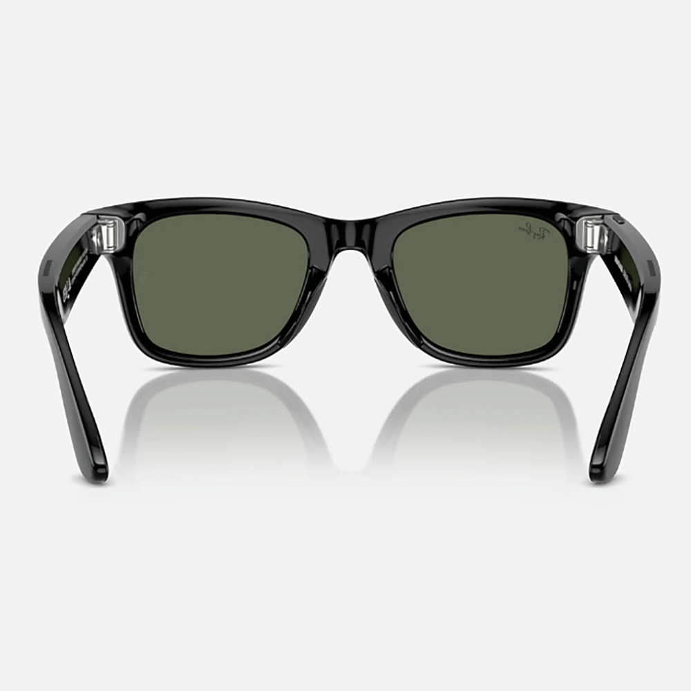 Meta Wayfarer | Shiny Black product image 4, provided for visual reference and product detail review