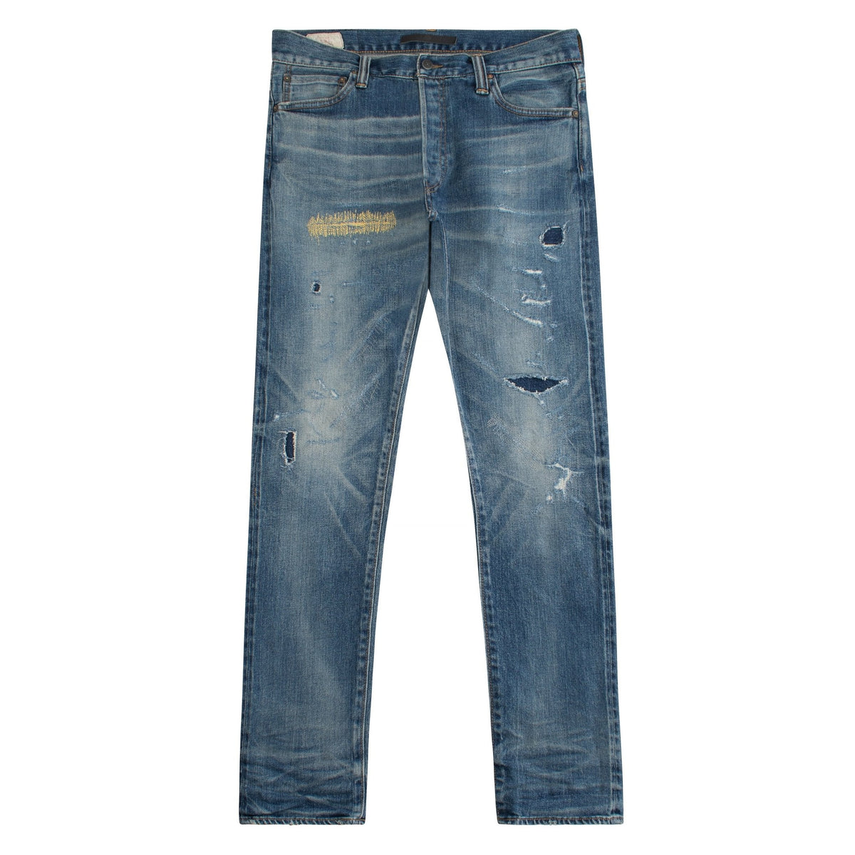 Nara Slim Haiku Gold Leaf Denim product image 1, provided for visual reference and product detail review