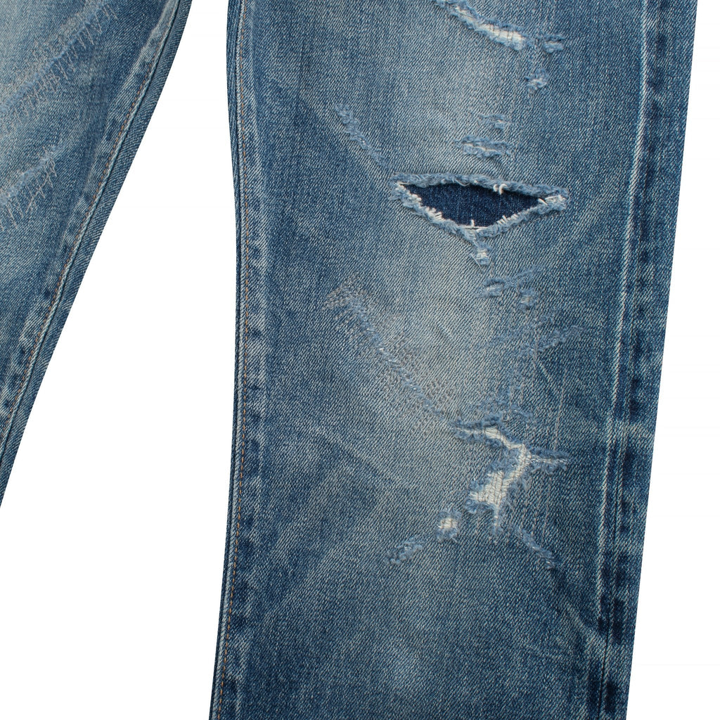 Nara Slim Haiku Gold Leaf Denim product image 3, provided for visual reference and product detail review