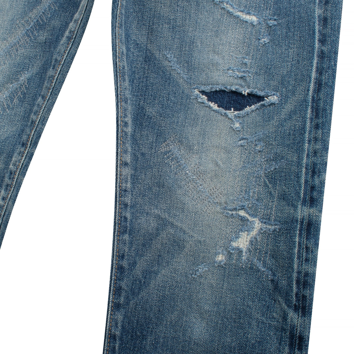 Nara Slim Haiku Gold Leaf Denim product image 3, provided for visual reference and product detail review