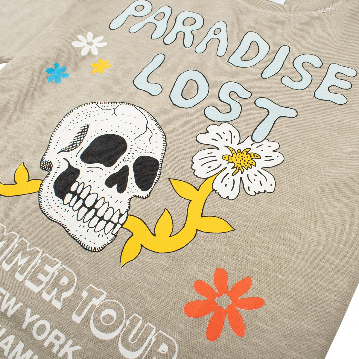 Paradise Summer Tour T-Shirt | Fields of Rye product image 3, provided for visual reference and product detail review